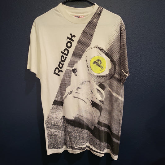 Vintage Reebok Victory pump T-shirt size large